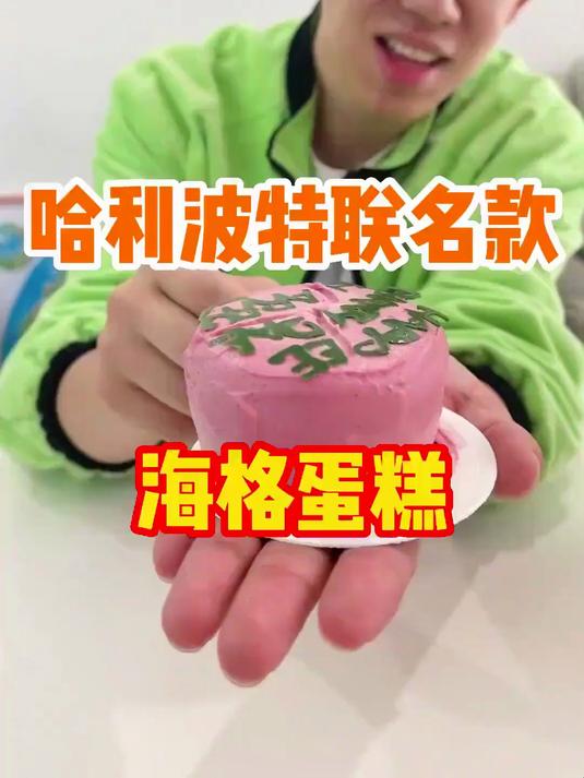 本以为很火的哈利波特蛋糕吃完