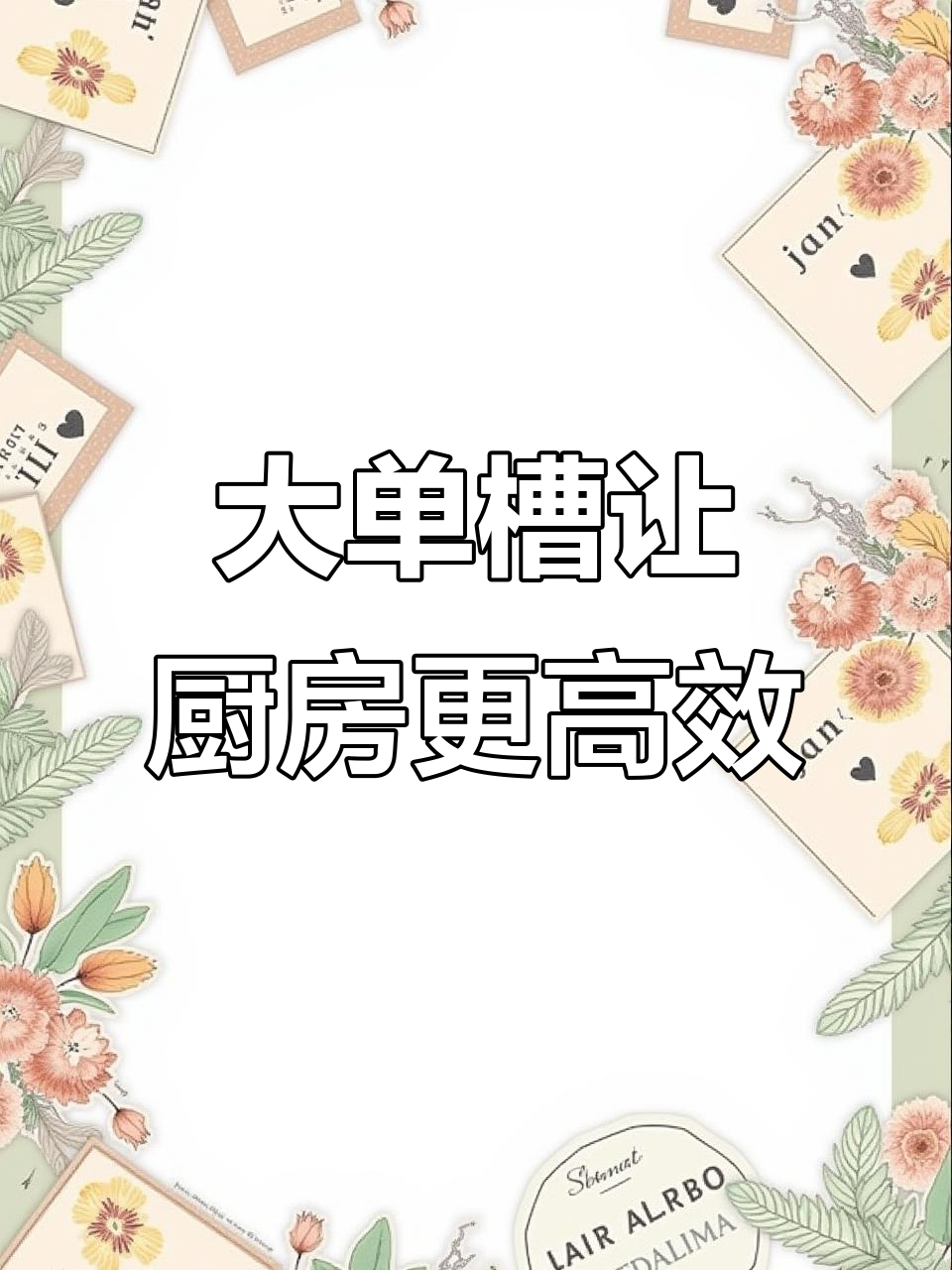 厨房装修必选大单槽,洗菜切板一气呵成