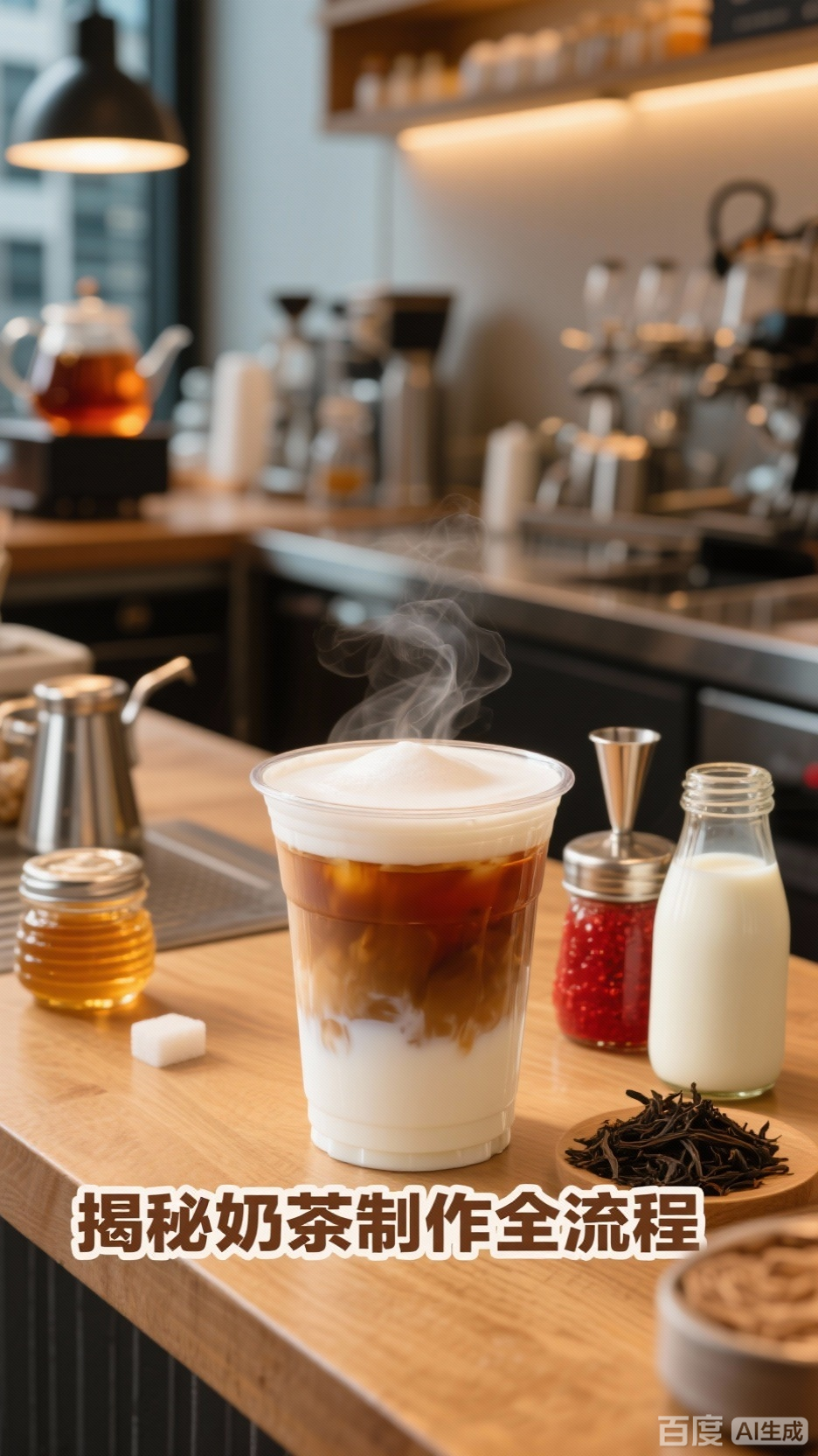 奶茶制作全流程揭秘