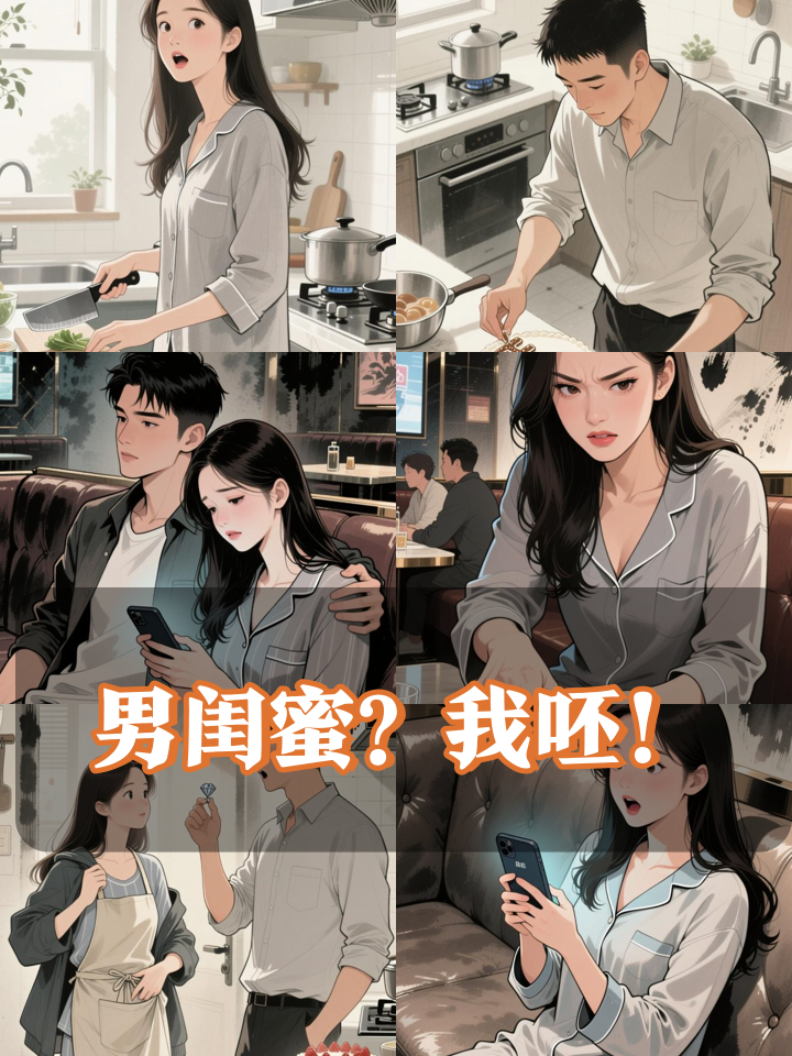 生日宴上男闺蜜来电，她扔下蛋糕就跑，男友当场求婚闺蜜！