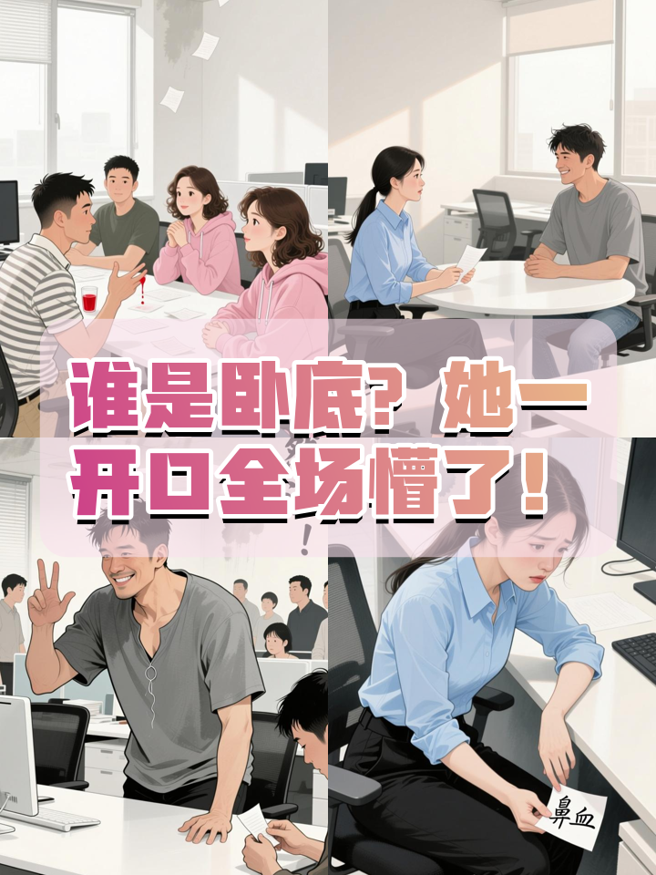 爆笑谁是卧底:她把“大姨妈”说成“鼻血”,全场笑疯!