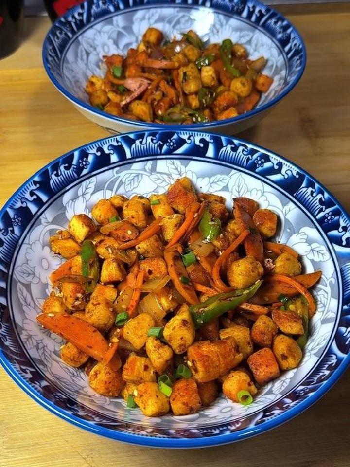 吃不够的炒馍花,这做法炒出来拿肉都不换