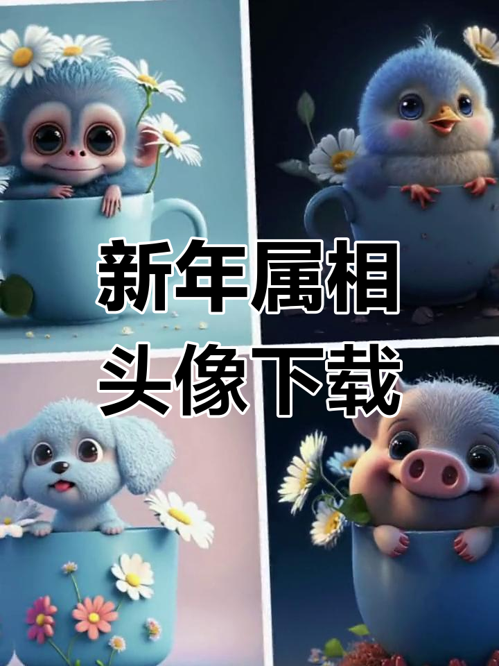 兔年新气象,换上你的生肖头像吧