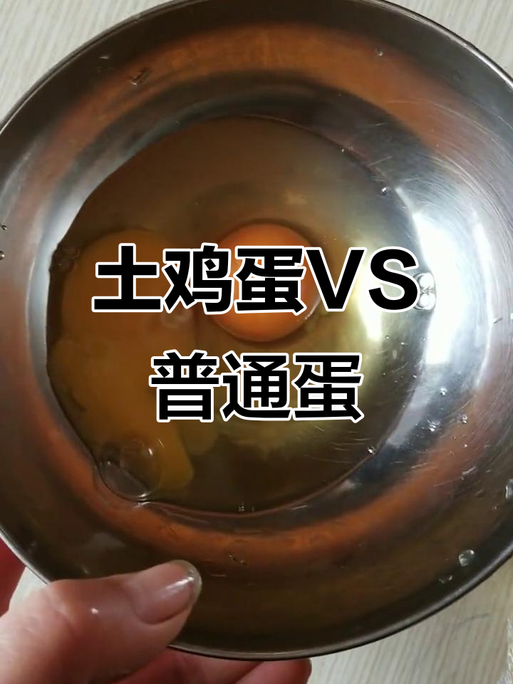 土鸡蛋蛋黄更黄,与超市蛋有明显区别