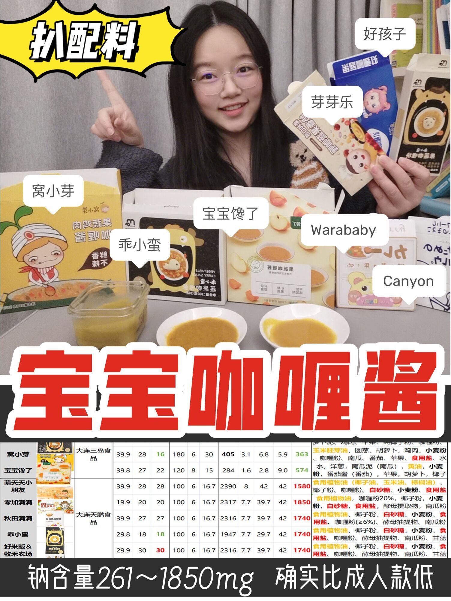 宝宝调味品-宝宝咖喱酱,我终于知道选哪款