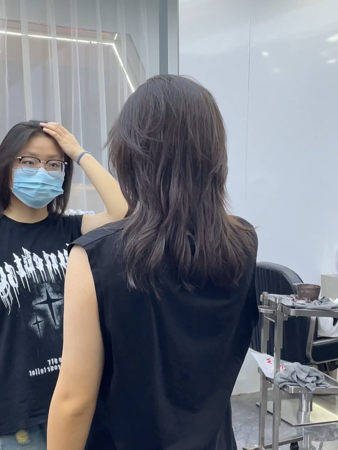 中长款鲻鱼头,不挑脸型的女生中短发!