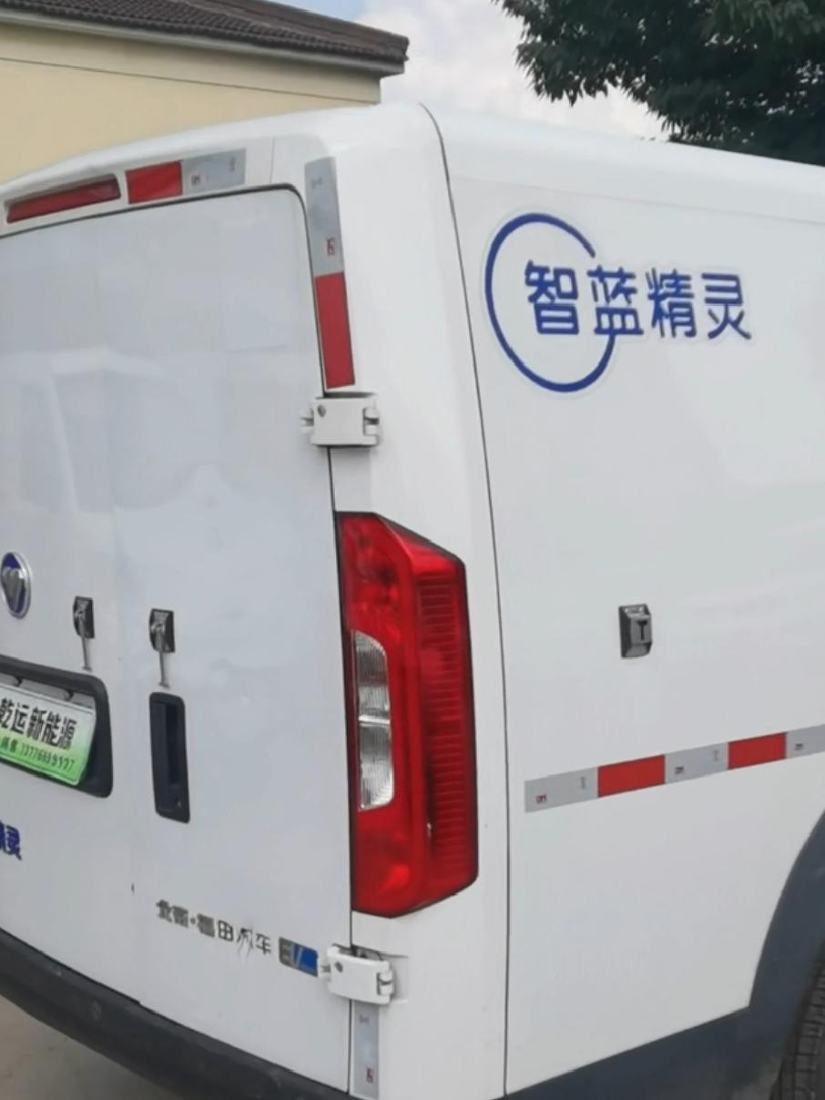 福田之蓝精灵 E7 续航 341 猛不猛 新能源面包车 梦中情车 二手面包车 好车不贵经济