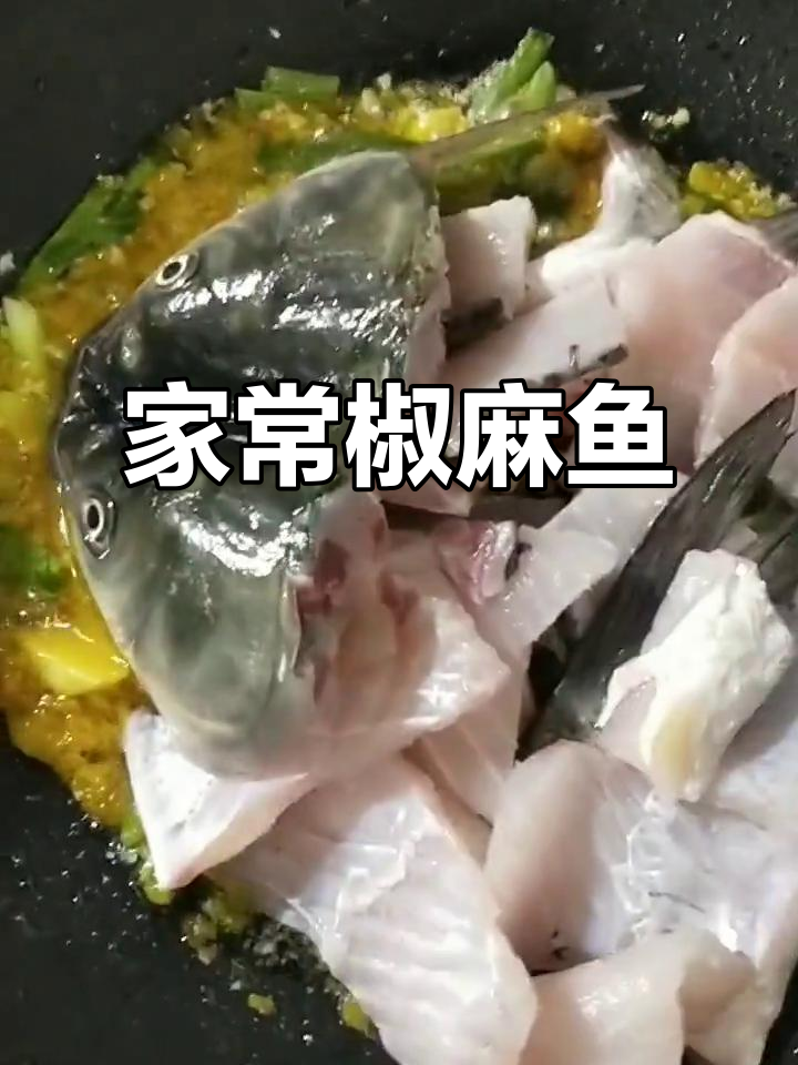 家庭版椒麻鱼,传承美味,直播教学分享!