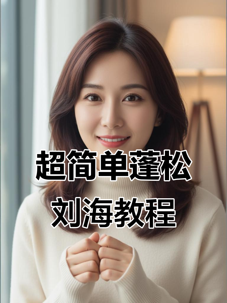 轻松打造自然蓬松刘海,鲻鱼头必备技巧!