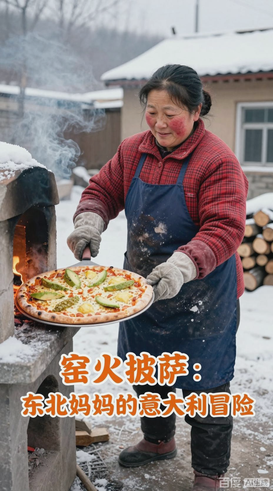 东北妈妈学做意大利披萨,美味征服全家