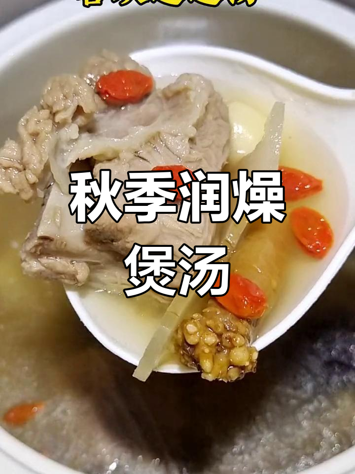秋冬干燥必备汤品,沙参玉竹骨头汤来啦