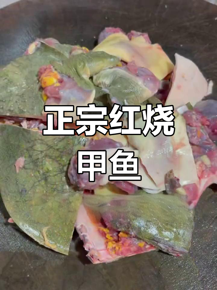 湖南红烧甲鱼的正宗做法
