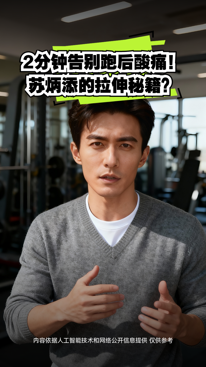 2分钟告别跑后酸痛!苏炳添的拉伸秘籍?