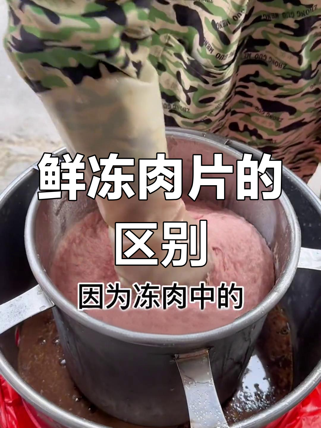 如何辨别福鼎肉片是新鲜还是冷冻