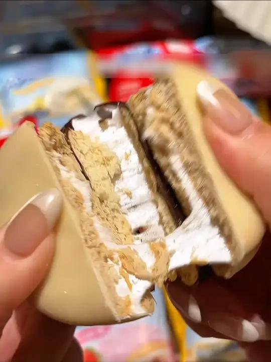 盼盼巧克力涂层蛋糕早餐奶香面包营养早餐包送礼夹心派到手3大袋