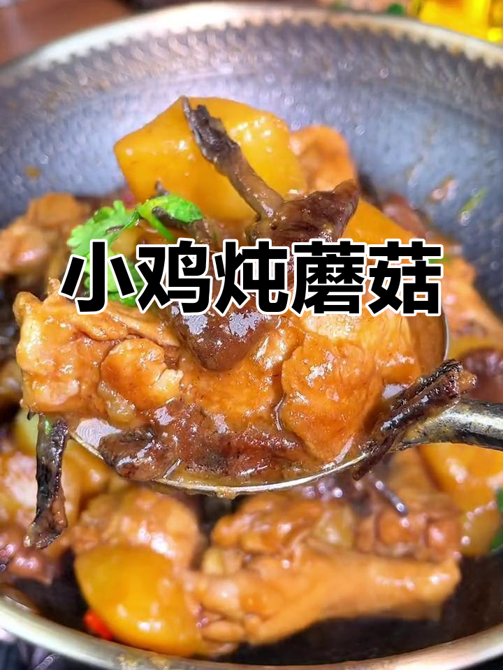 榛蘑炖鸡的家常做法,香气扑鼻