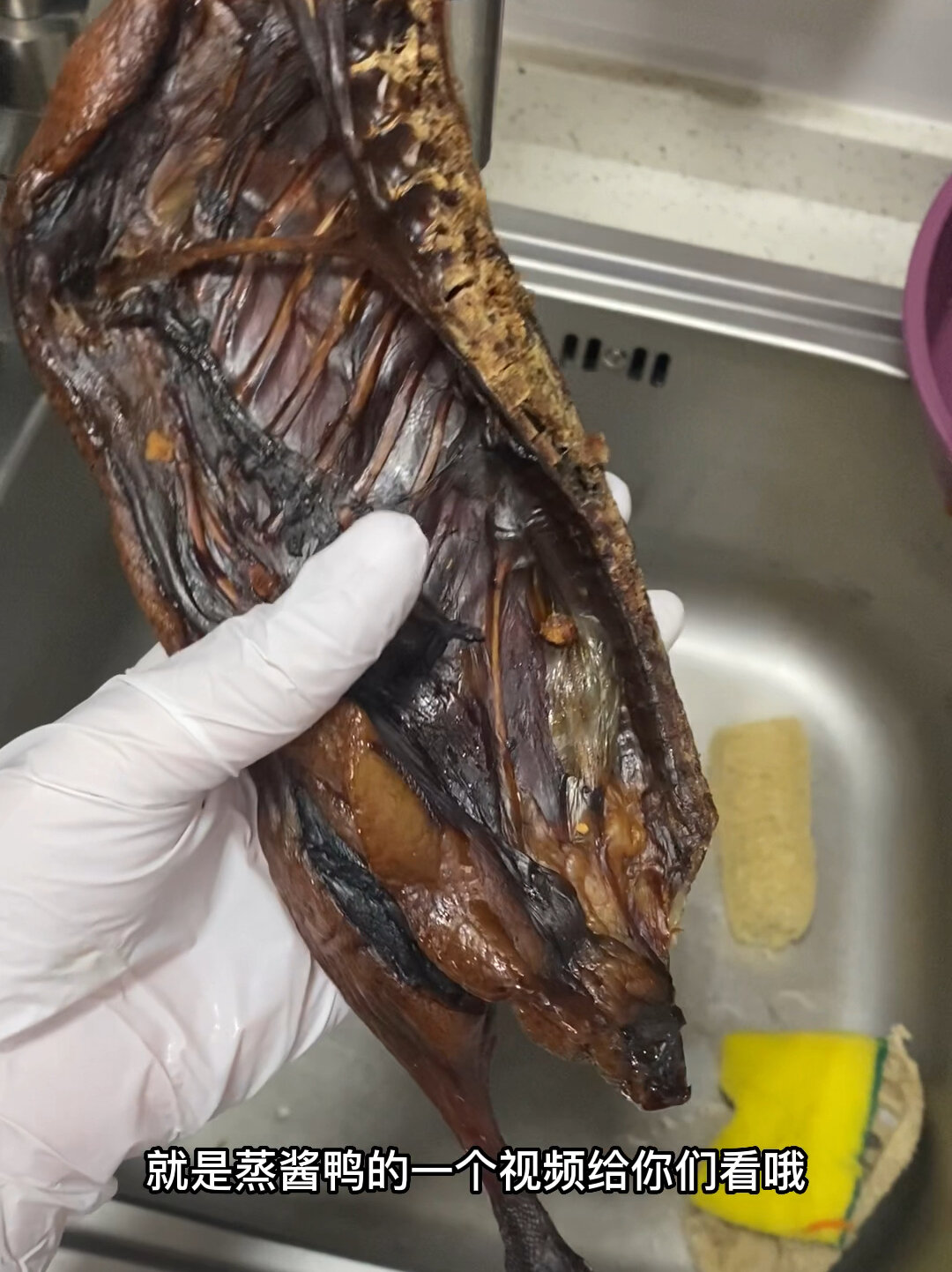 蒸酱鸭|酱鸭已经蒸上了,这个蒸法很杭州哈