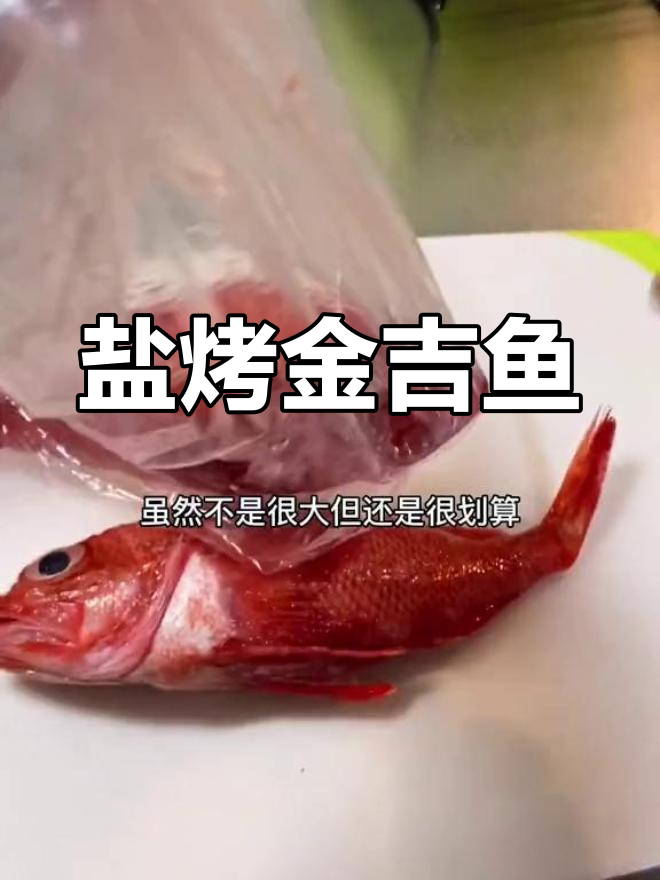 金吉鱼盐烤太香了,油脂丰富让人忍不住流连忘返