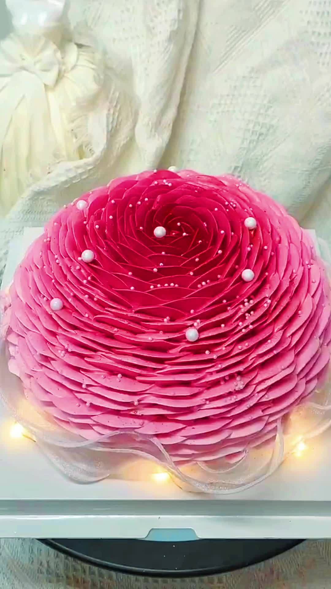 女神专属蛋糕制作 创作灵感 蛋糕定制 女神蛋糕 网红爆款 裱花蛋糕