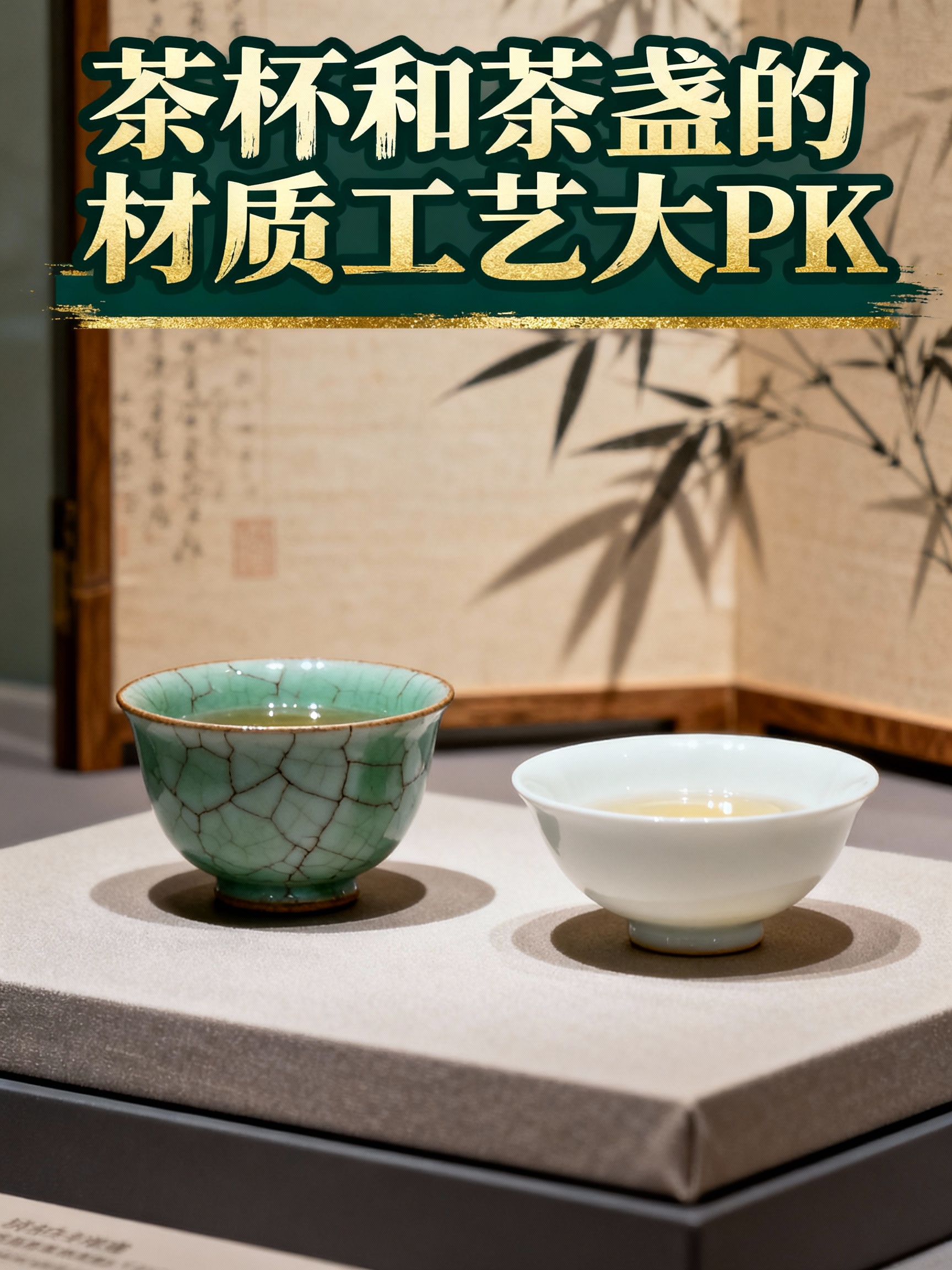 茶杯和茶盏的材质工艺大PK