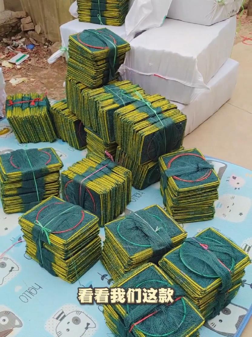 虾笼 地笼 渔网 渔具 源头厂家