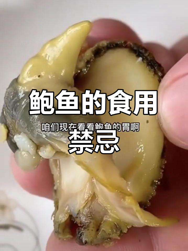 鲍鱼哪些部位能吃，哪些不能吃？教你正确吃法