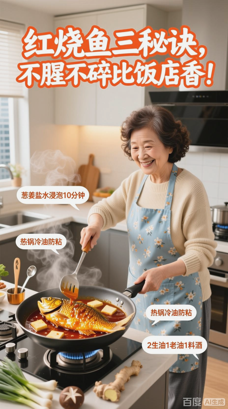零失败红烧鱼教程,轻松搞定招牌菜