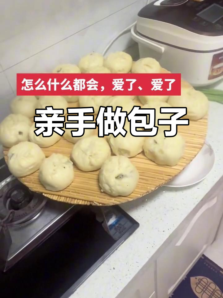 自制豆角马齿菜包子,味道超赞!