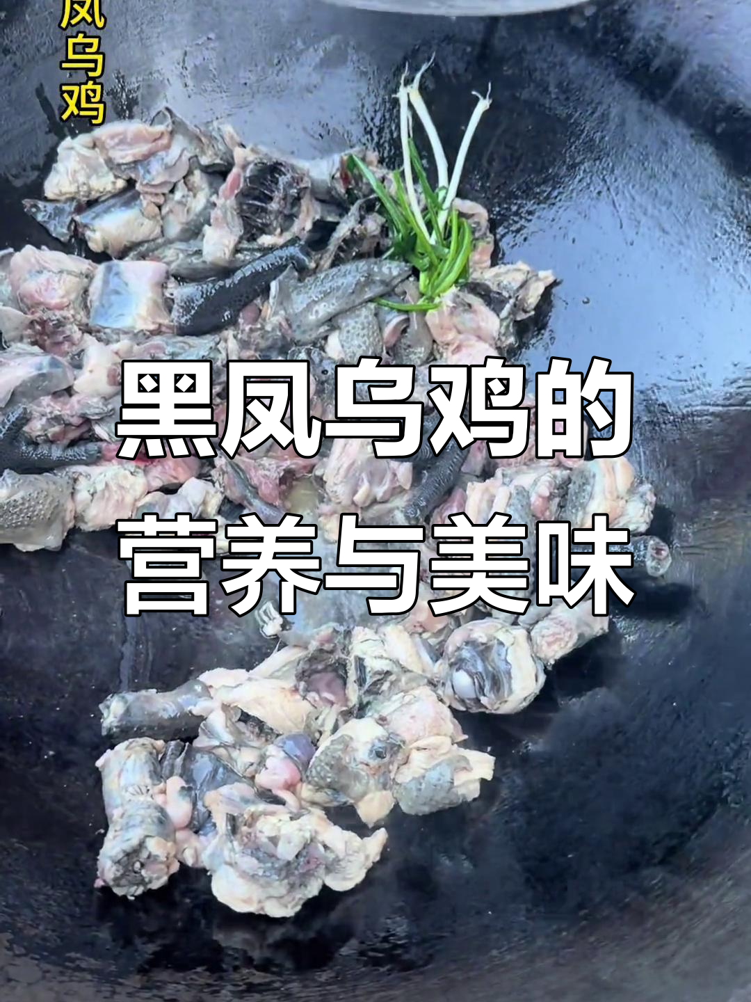 云南昭通黑凤乌鸡:全身黑色,营养丰富,口感鲜美