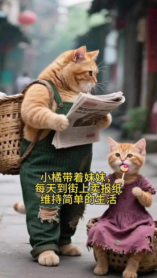 小橘哥哥对妹妹真的很好，给妹妹做个好看的蛋糕