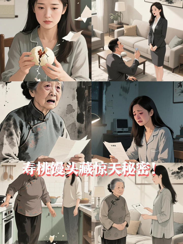 婆婆生日宴上，寿桃馒头里竟吃出离婚协议！