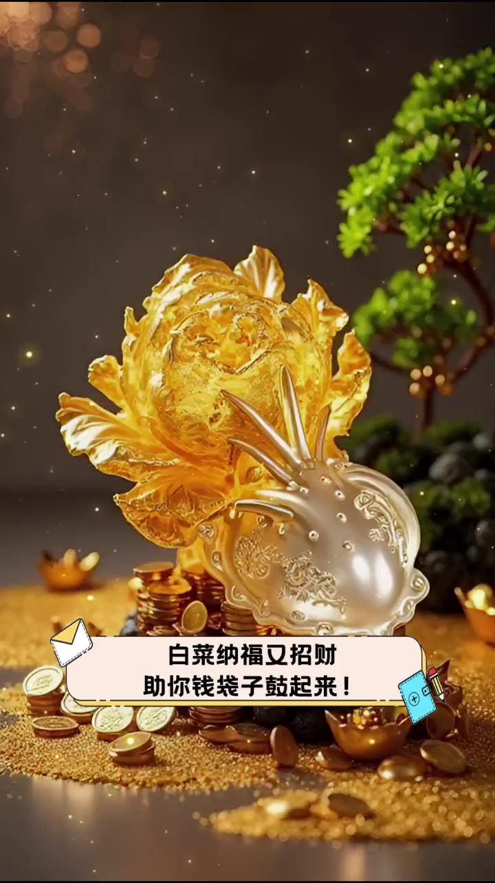 白菜纳福又招财,助你钱袋子鼓起来!