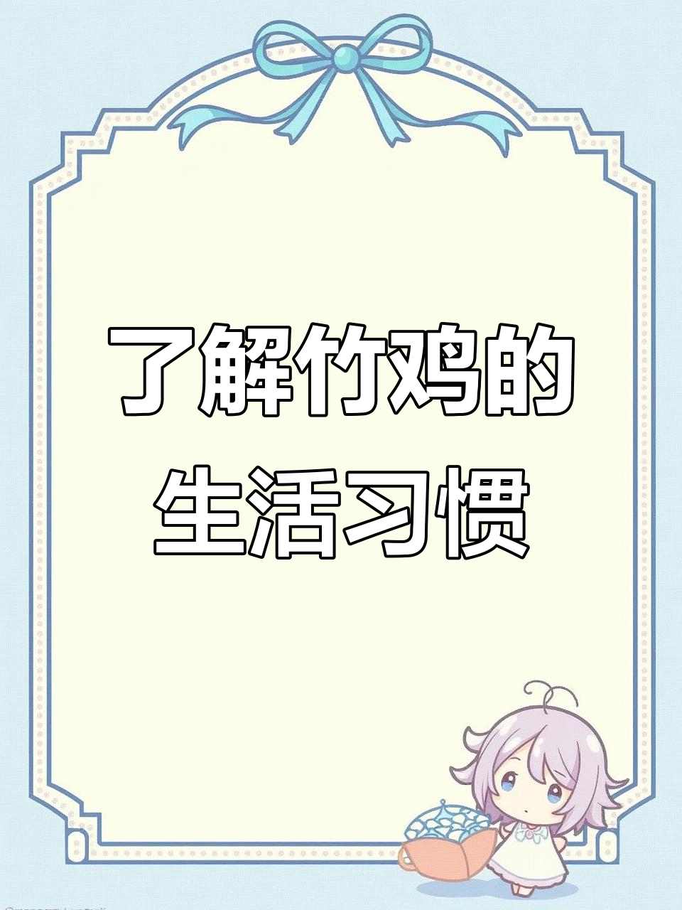 竹鸡的叫声与习性揭秘，如何保护它们免受伤害