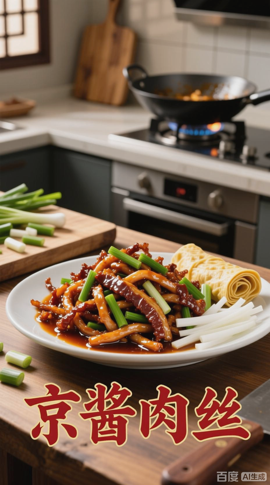 经典京酱肉丝,地道北京风味