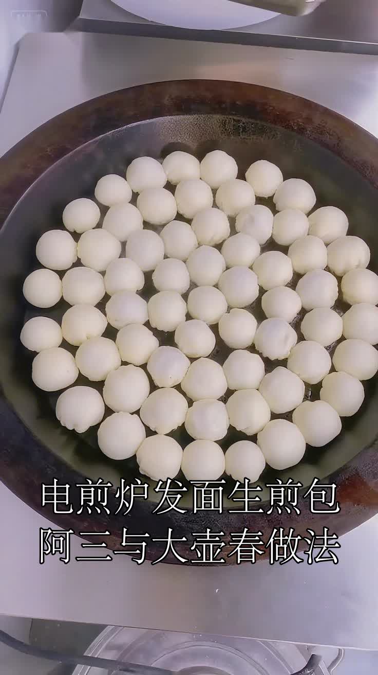 电煎炉发面生煎包阿三与大壶春做法