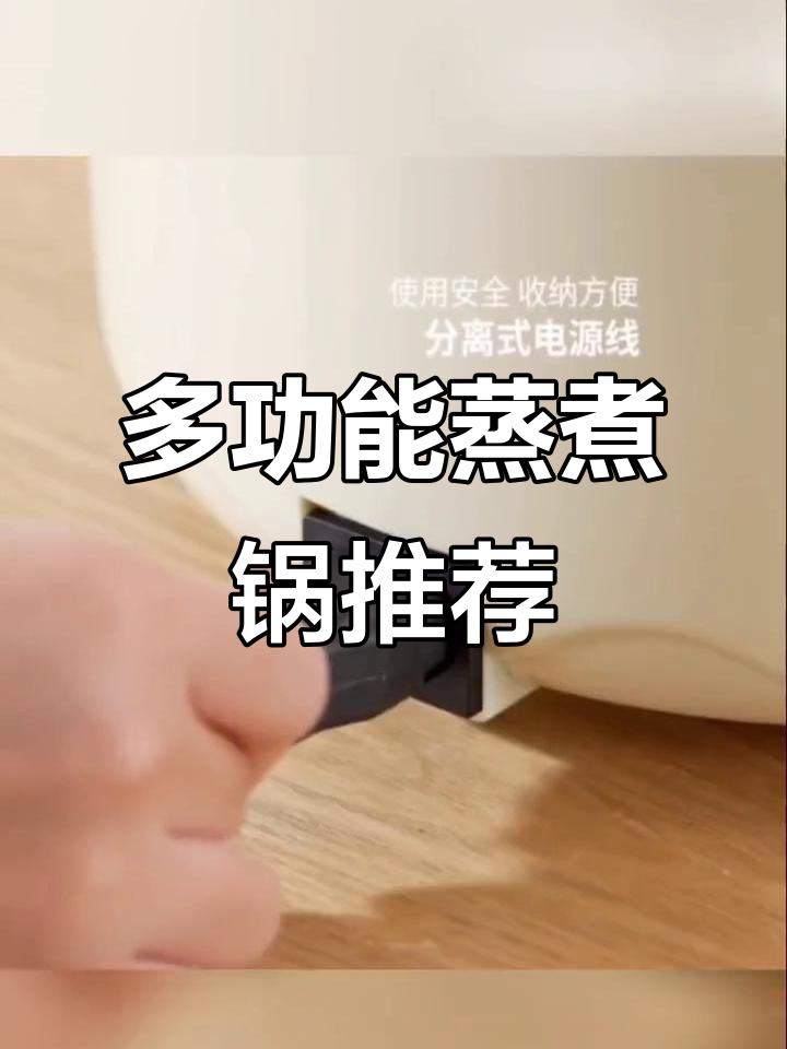 荣事达多功能电煮锅,蒸煮一体大容量,宿舍厨房必备