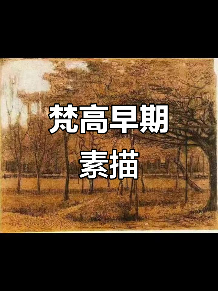 梵高早期素描作品展示,细节与创意并存