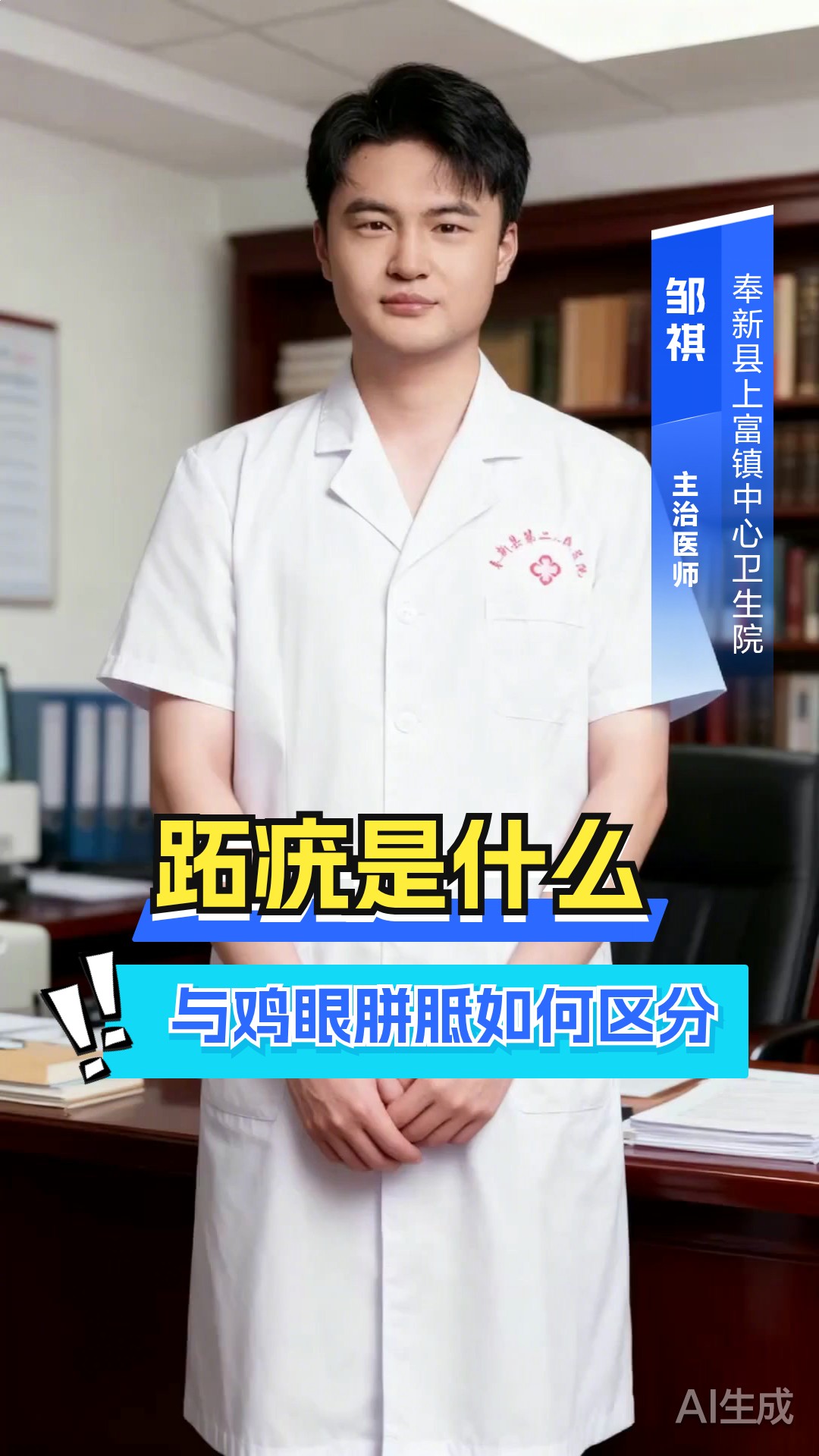 跖疣是什么？与鸡眼胼胝如何区分