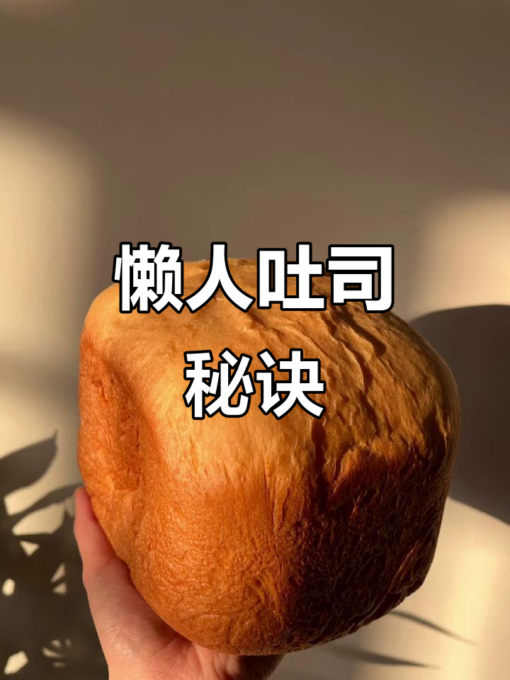 懒人必备吐司配方,面包机轻松搞定!