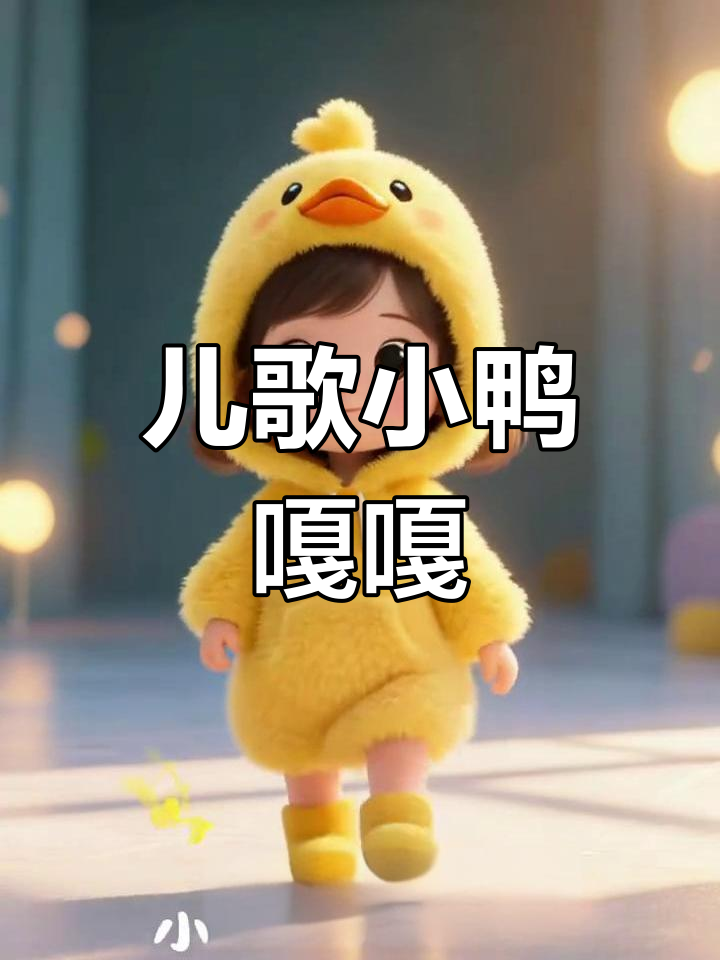 小鸭嘎嘎儿歌,宝宝越听越聪明