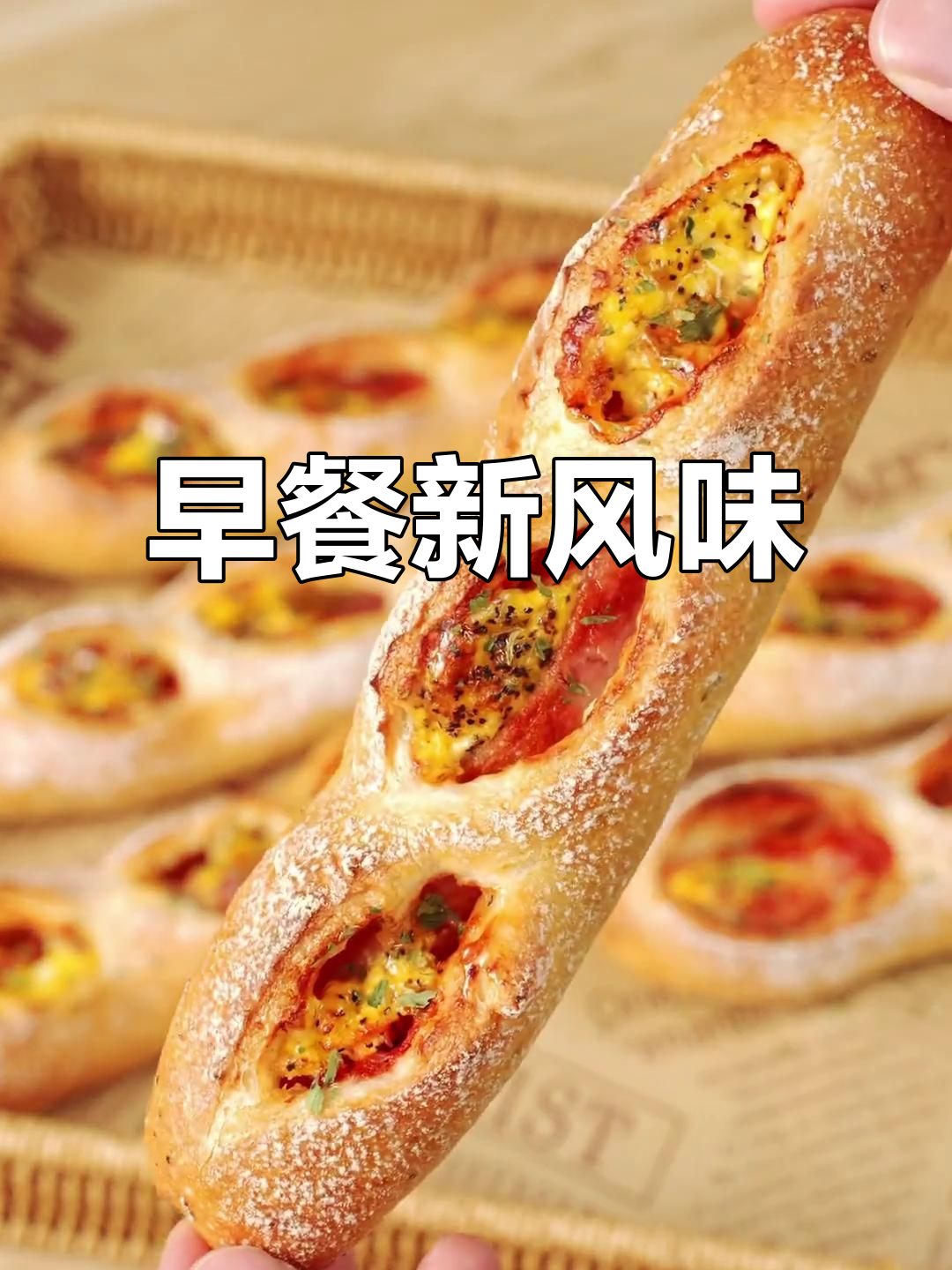 松软面包夹培根沙拉,奶香与烟熏交织,早餐新选择!