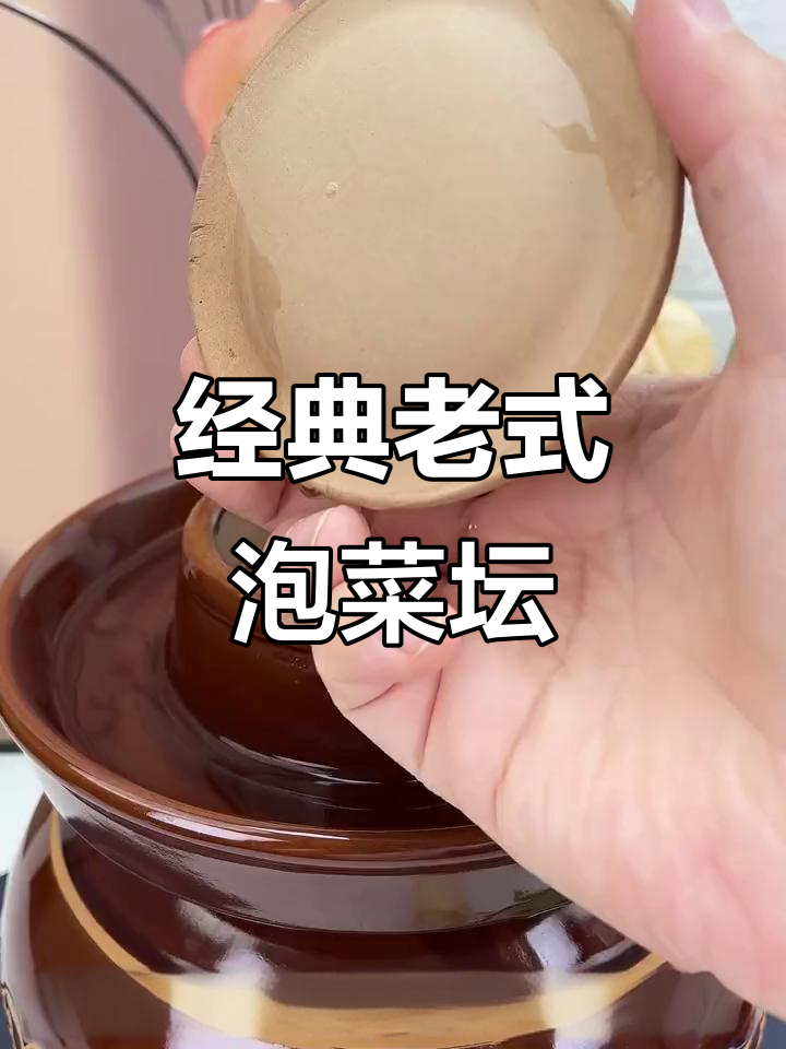老式泡菜坛子,密封好又防污染,四川风味必备