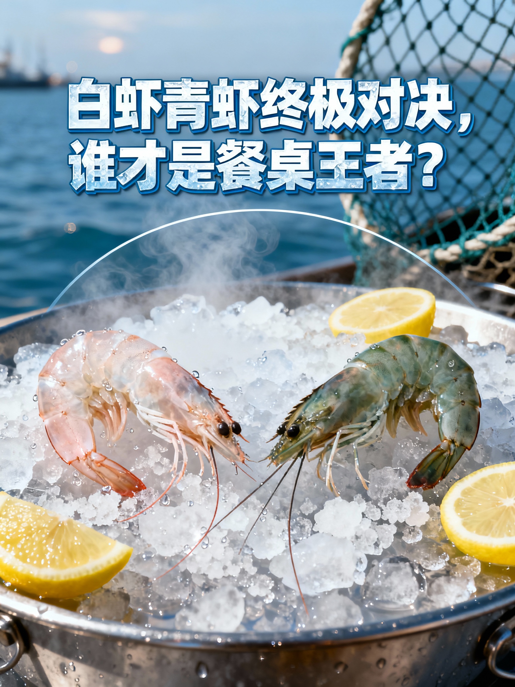 白虾青虾终极对决,谁才是餐桌王者?