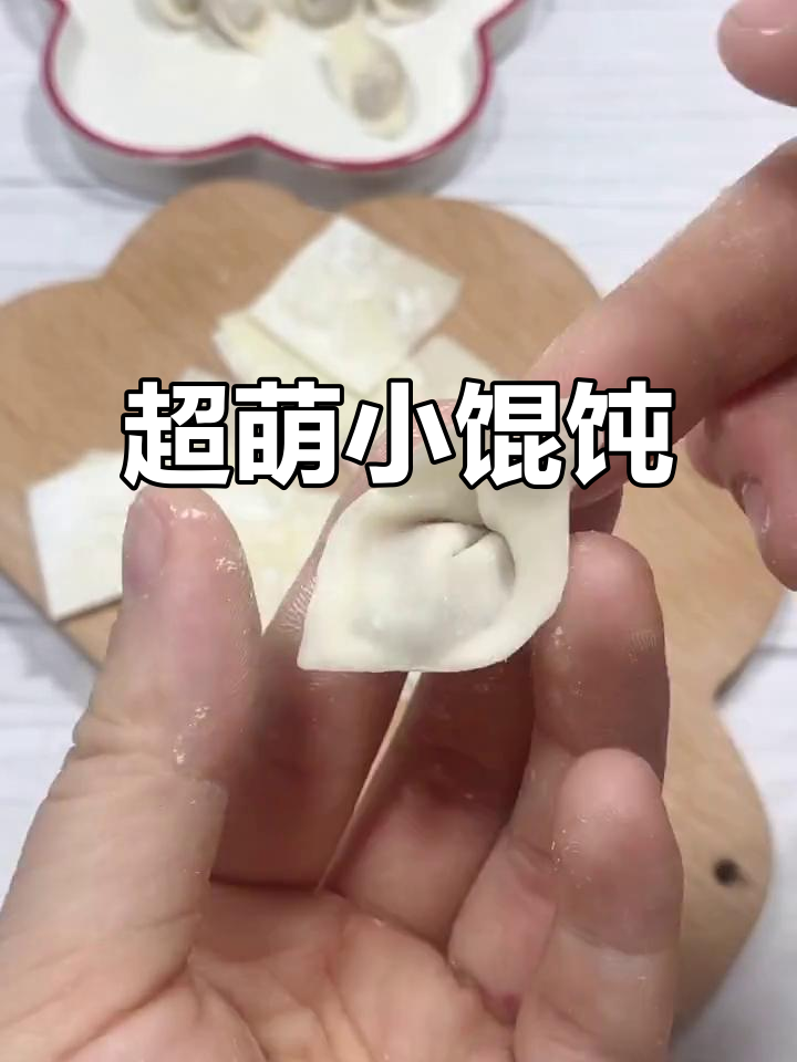迷你小馄饨,一口一个超香!宝宝辅食轻松做