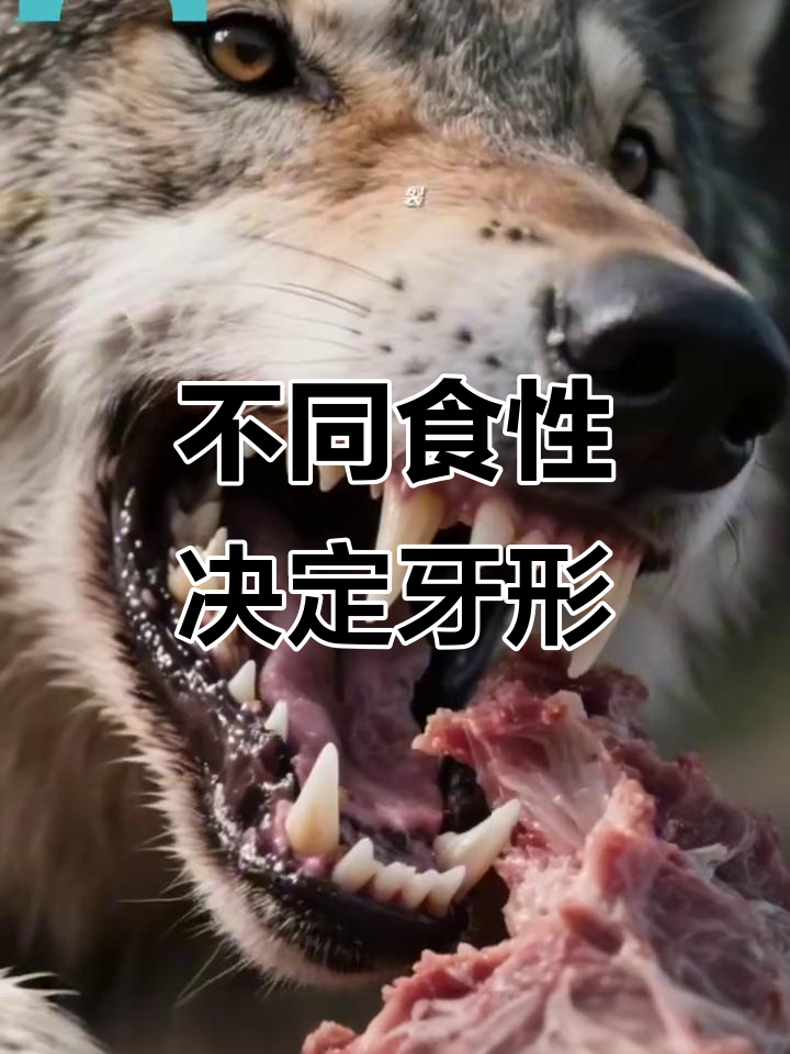 食草、食肉与杂食动物牙齿大揭秘，结构差异惊人！