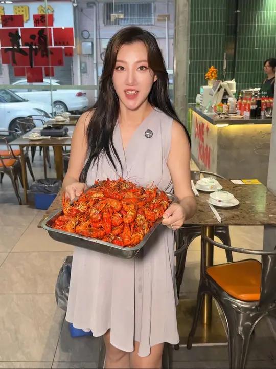 这次在新会实现小龙虾自由了～