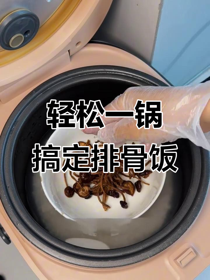 一锅出排骨汤米饭，简单又美味