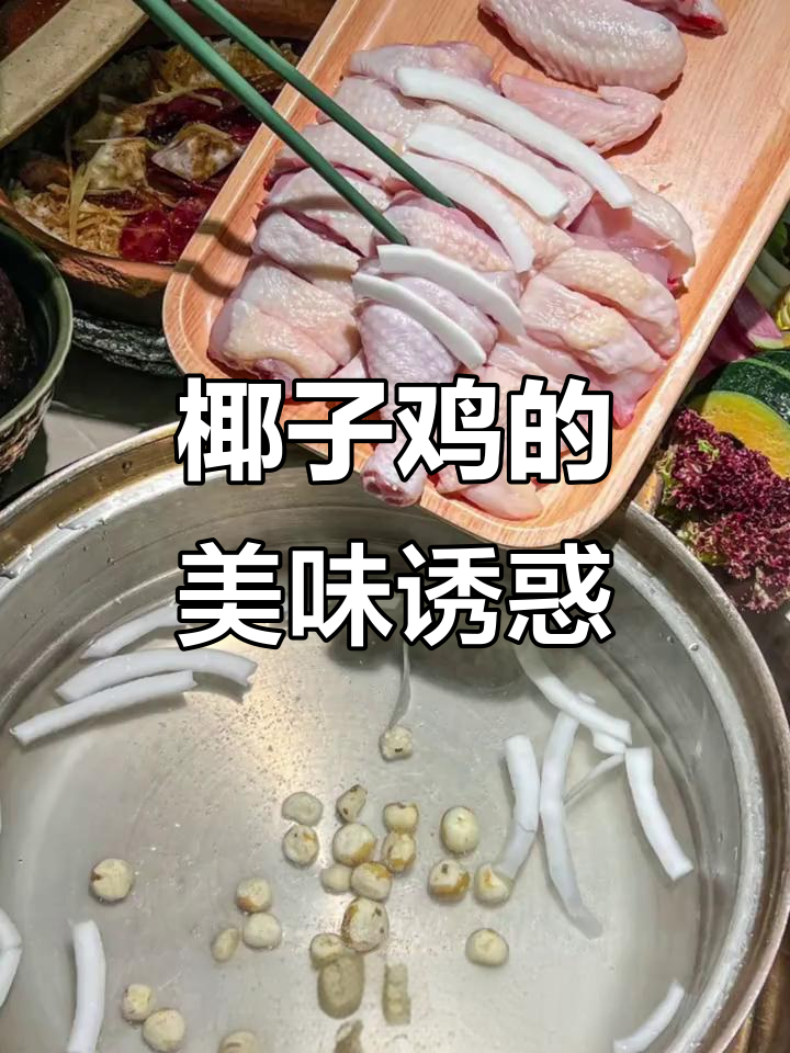 海南椰子鸡,鲜嫩可口,汤清味美,回味无穷!
