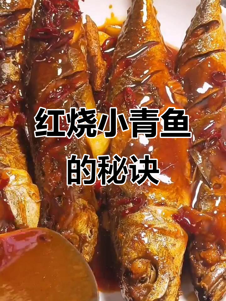 小青鱼红烧不腥油,家常做法大揭秘