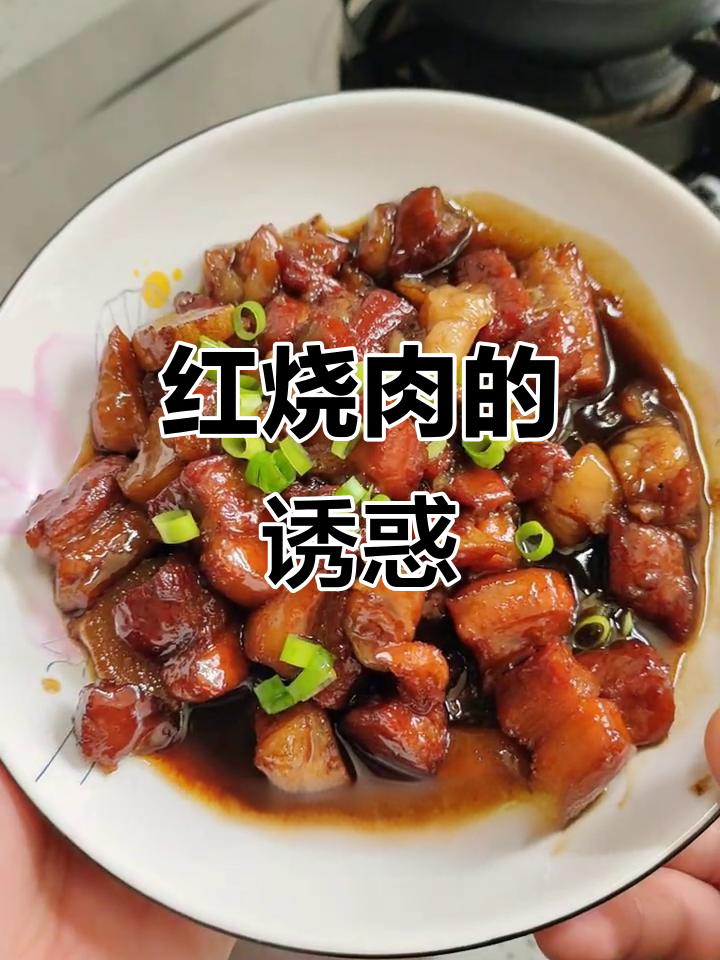 自制红烧肉,肥而不腻,连挑食的人也停不下来!
